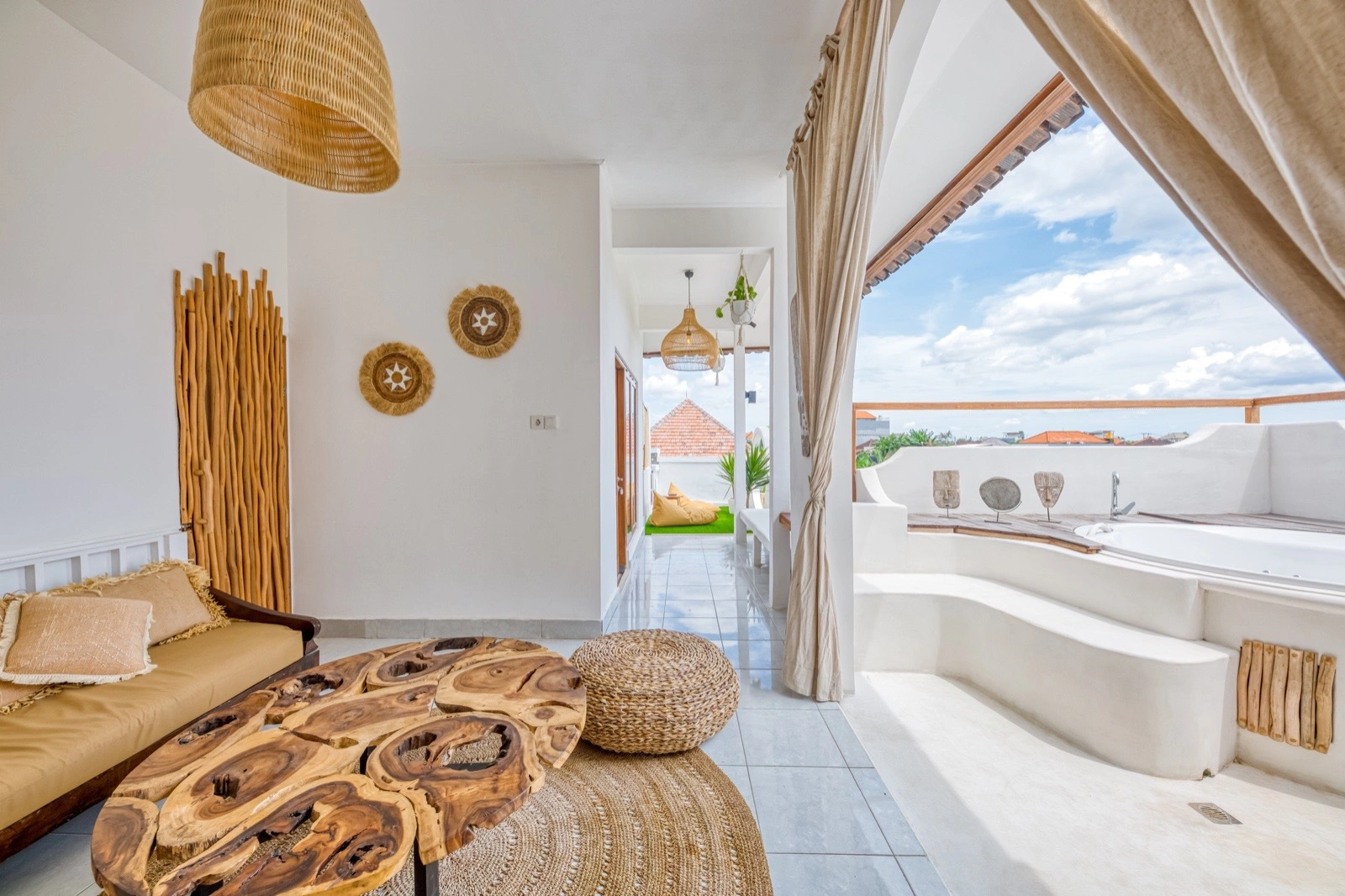 Mediterranean 6BR Family Villa w/ Rooftop Jacuzzi & Rice Field Views — image 1