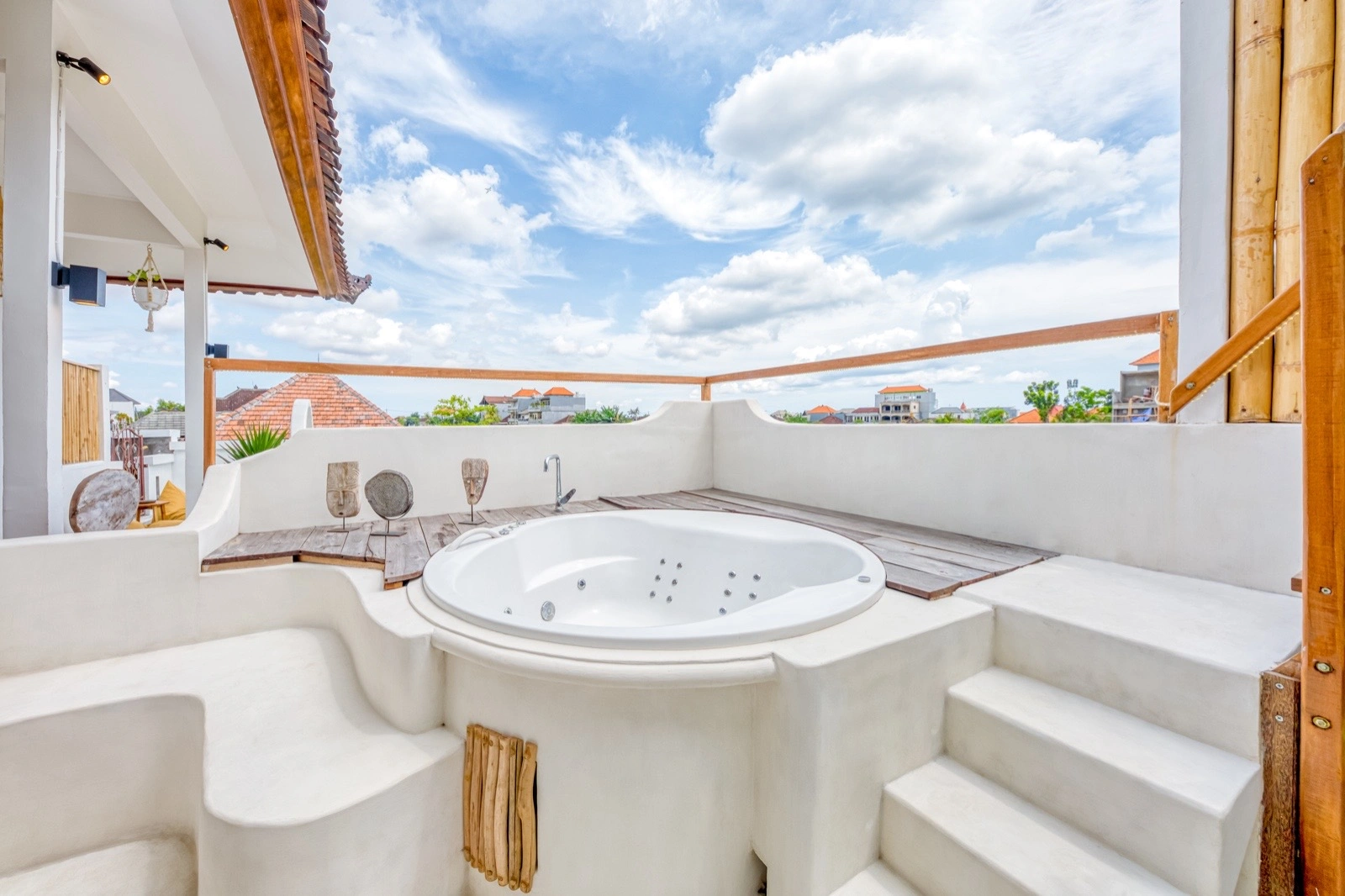Mediterranean 6BR Family Villa w/ Rooftop Jacuzzi & Rice Field Views — image 4
