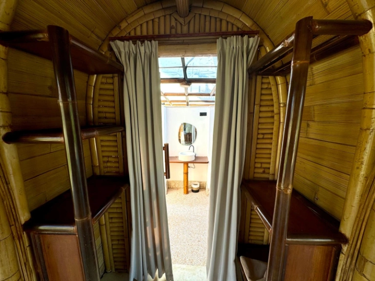 Unique Bamboo 1BR Nature Villa w/ Pool Cold Plunge & Panoramic Views — image 1