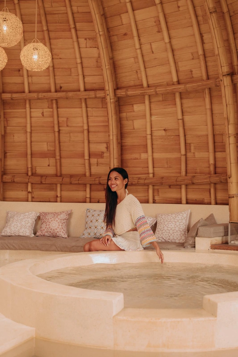 Unique Bamboo Dome 1BR Villa w/ Pool Jacuzzi & Sunrise Views — image 4