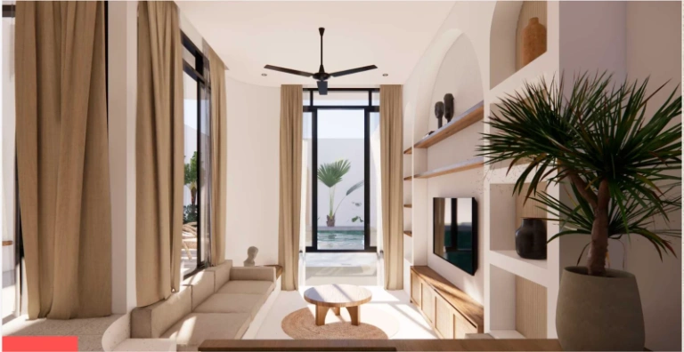 Mediterranean Villa in Prime Berawa – For Sale & Rent – YO203C — image 1