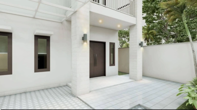 DO 501- For Leased 2 Years New Renovated Villa Puri Gading — image 1