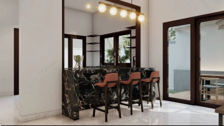 DO 501- For Leased 2 Years New Renovated Villa Puri Gading — image 4