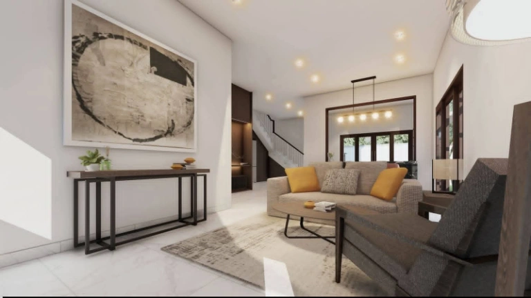 DO 501- For Leased 2 Years New Renovated Villa Puri Gading — image 3