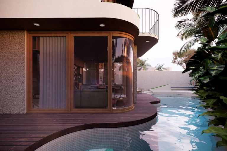 2BR Modern Jungle View Villa Leasehold Investment in Kedungu Near Tanah Lot — image 4