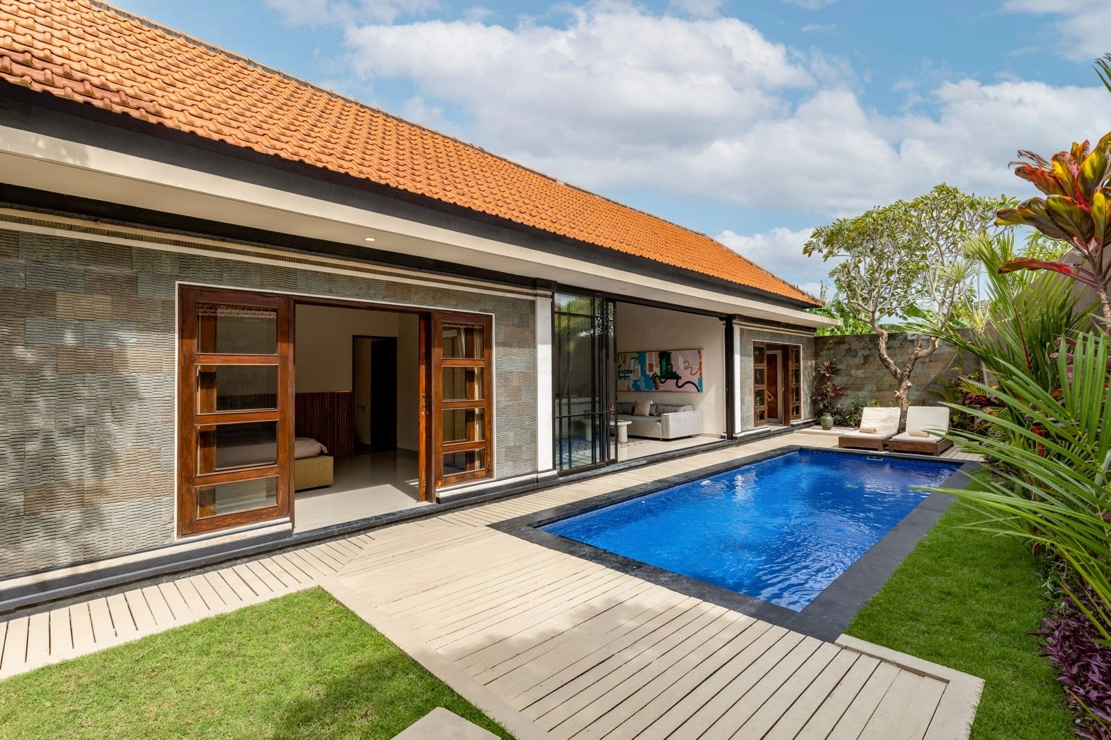 Villa For Rent 3 Bed In Tibubeneng Badung Bali PO-4126