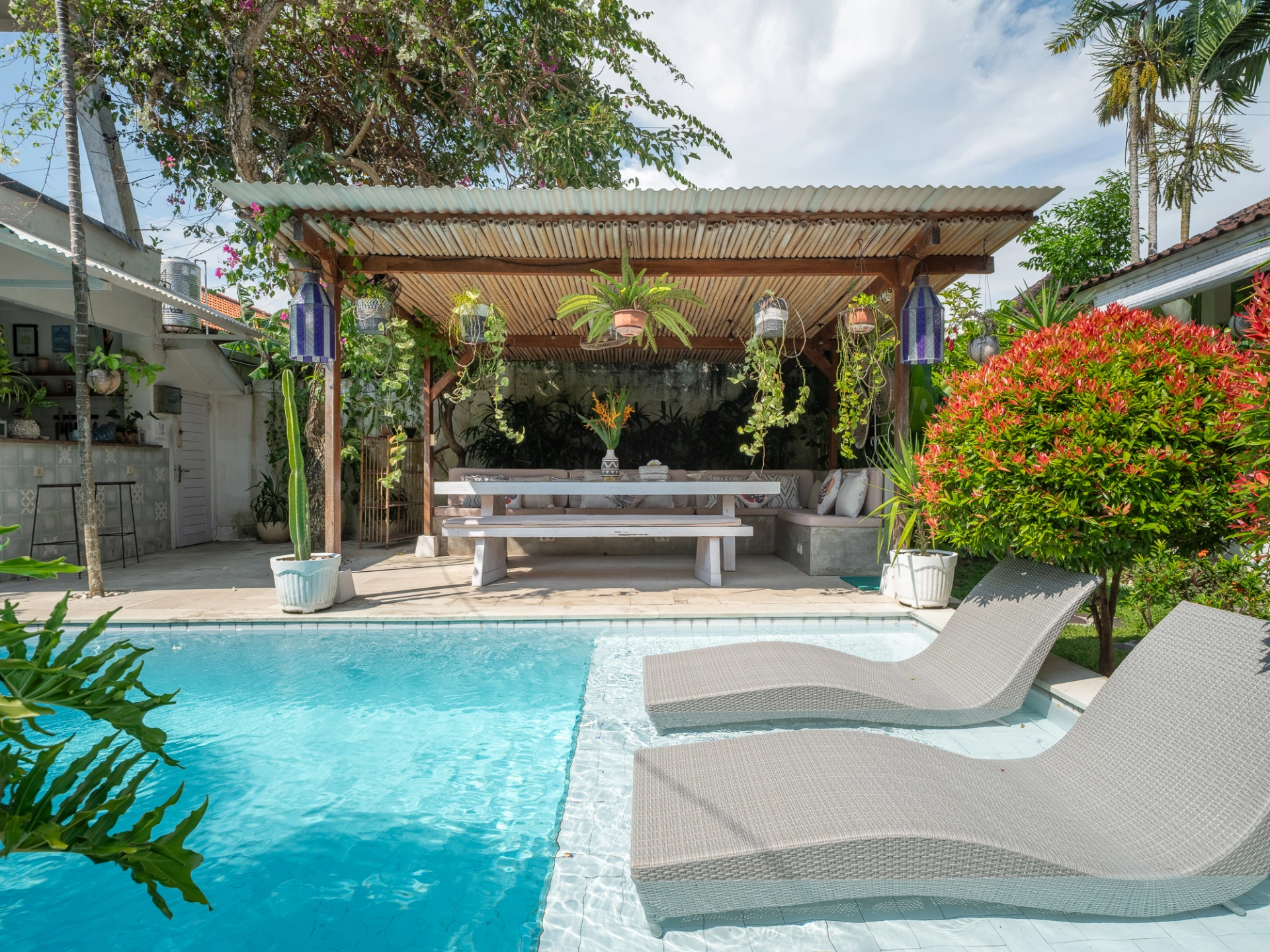 Peaceful Tropical Escape Near Echo Beach Canggu
