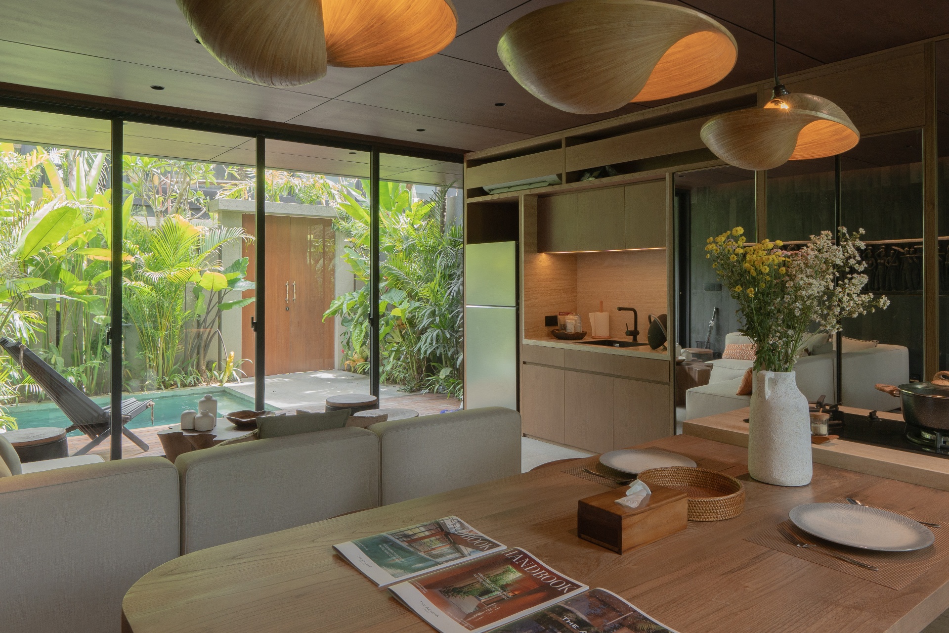 The Akasha Villa Berawa | New 1BR Private Pool | 5 Min Walk to Beach 🏖️ — image 1