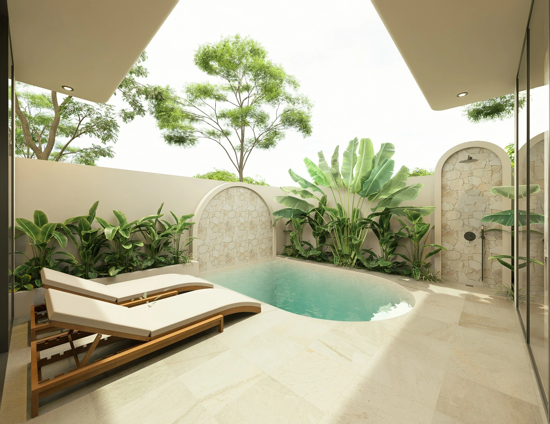 Stunning Two Bedroom Designer Villa in the Heart of Canggu — image 1