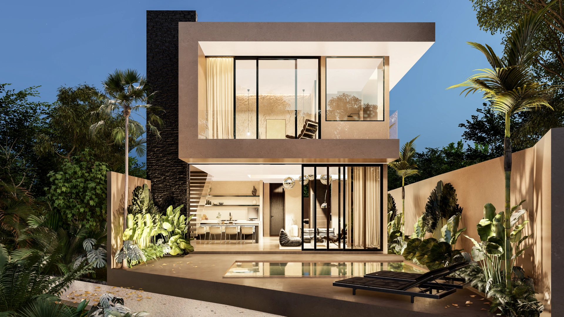 Luxury Villa With Rice Field views