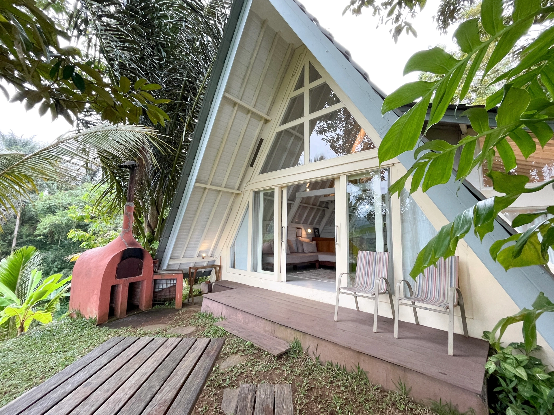A-Frame Cabin with Endless Rice Field Views — image 3