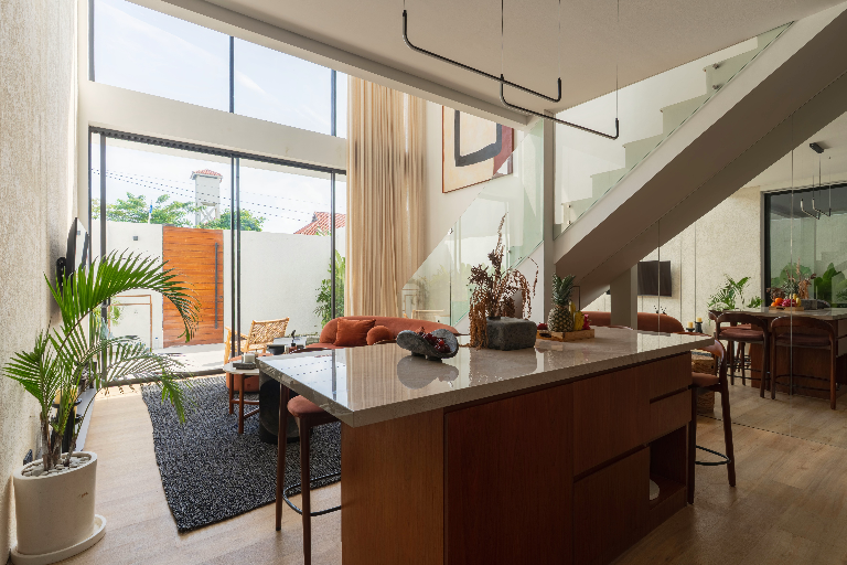 NEW 750m to beach 3BR villa with rooftop — image 1