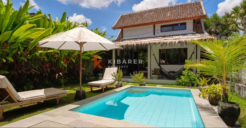Romantic One Bedroom Tropical Pool Villa in the Heart of Pererenan