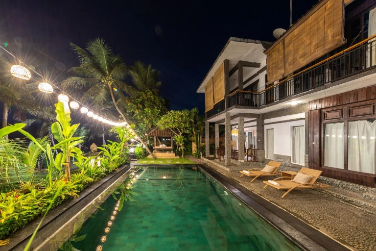 Sairam Community – A Peaceful 7-Bedroom Balinese Retreat with Rice Field View