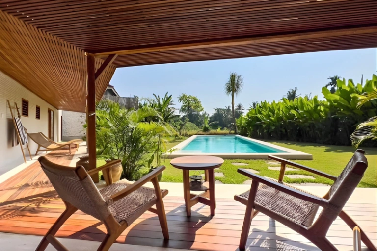 LEASEHOLD 3BR Combined Joglo & Modern Architecture Villa - Prime Location