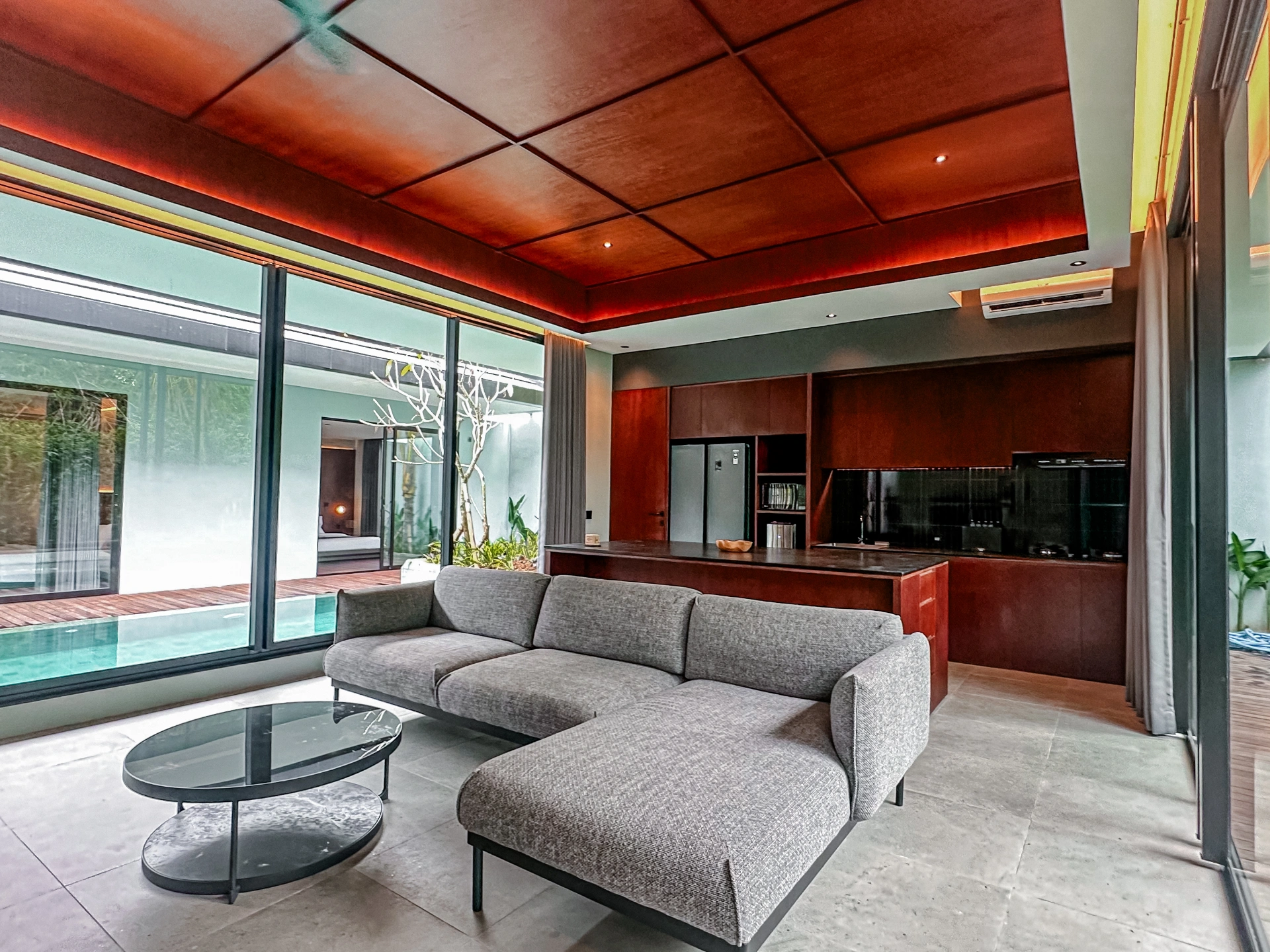 RKY42: Jungle View 3 Bedrooms Spacious Villa – Ubud — image 3