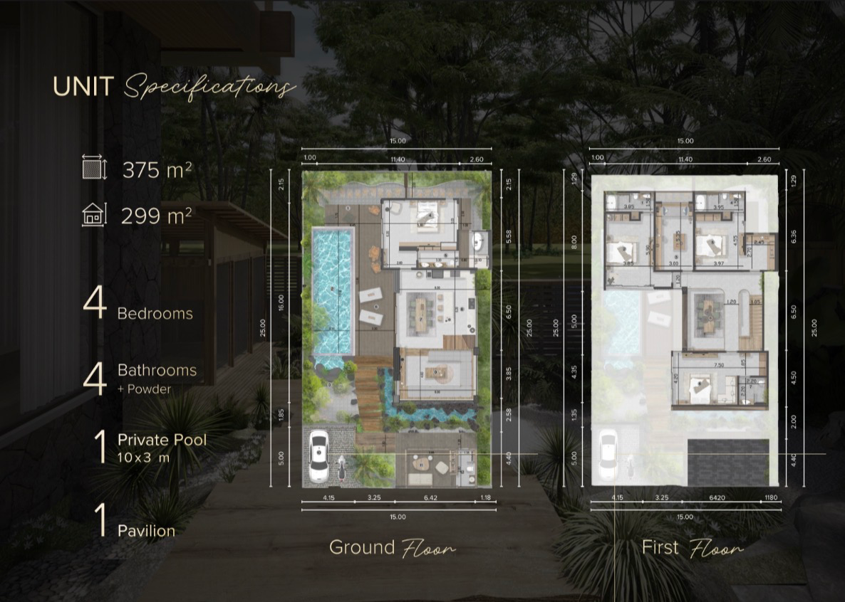 The Umalas Reserve: 4 Br Family Estate With Rare 5 Year Financing — image 4