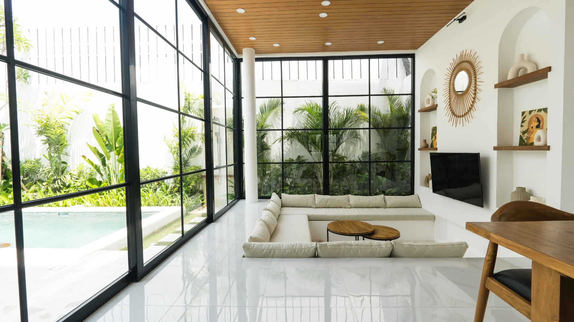 Mediterranean 2BR Villa w/ Private Pool — image 1