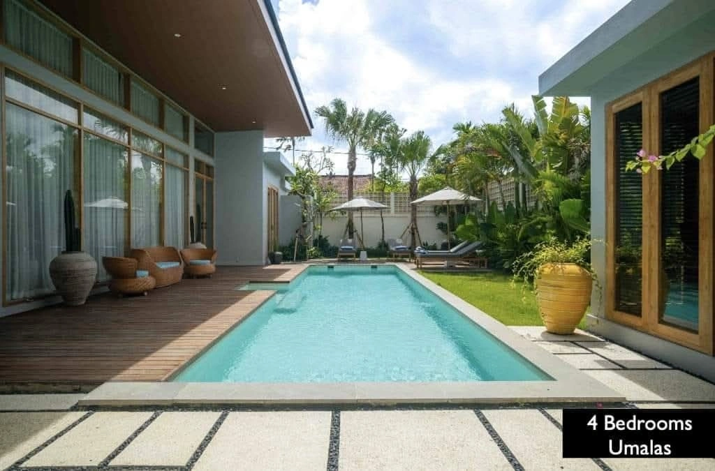 Villa For Rent 4 Bed In Bumbak Umalas Kerobokan PO-4140
