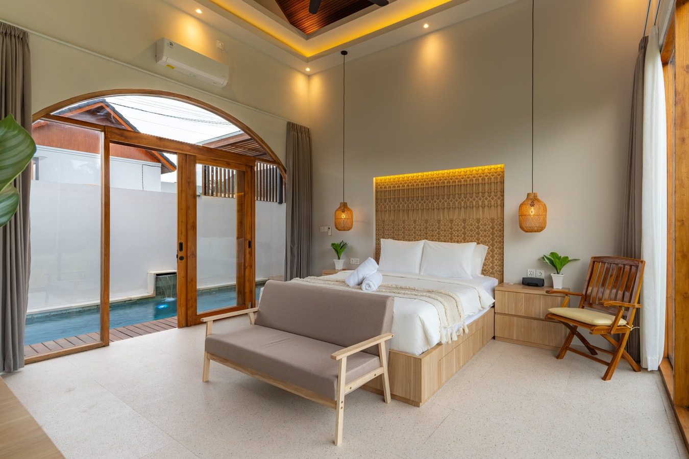 Modern 2BR Ubud Open Living Villa | Pool & Bathtub in Ubud, Bali