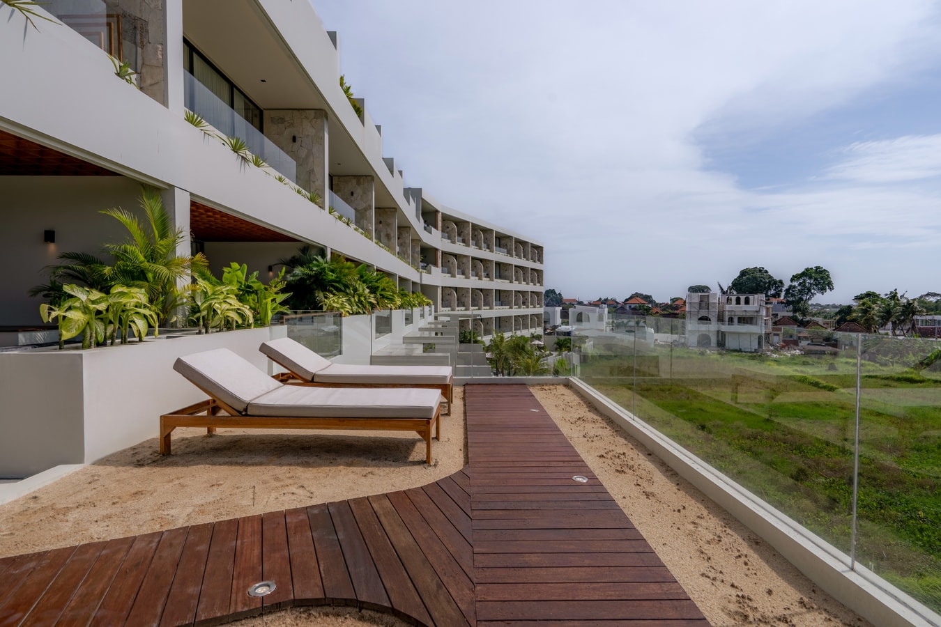 Luxe 1BR Canggu Studio | Rice Fields Pool Balcony in Canggu, Bali — image 15