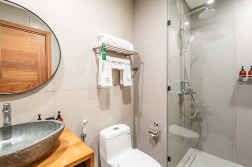 Canggu 1BR Suite | Rooftop Gym, Sauna & Pool in Canggu, Bali — image 12