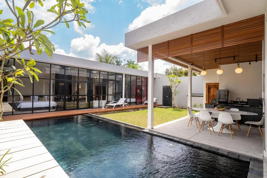 2-Bedroom Villa Rental with Private Pool in Ubud – Modern Loft Villa (BVI70658) — image 4