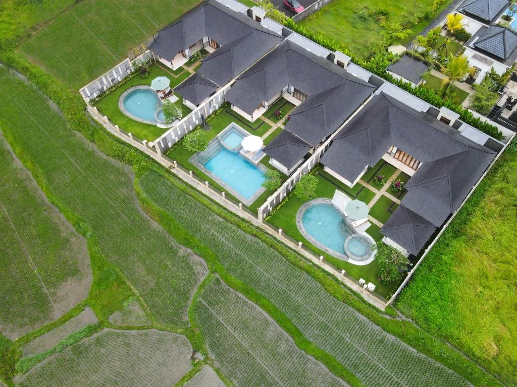 2-Bedroom Villa with Private Pool & Jacuzzi in Ubud Rice Fields — image 5
