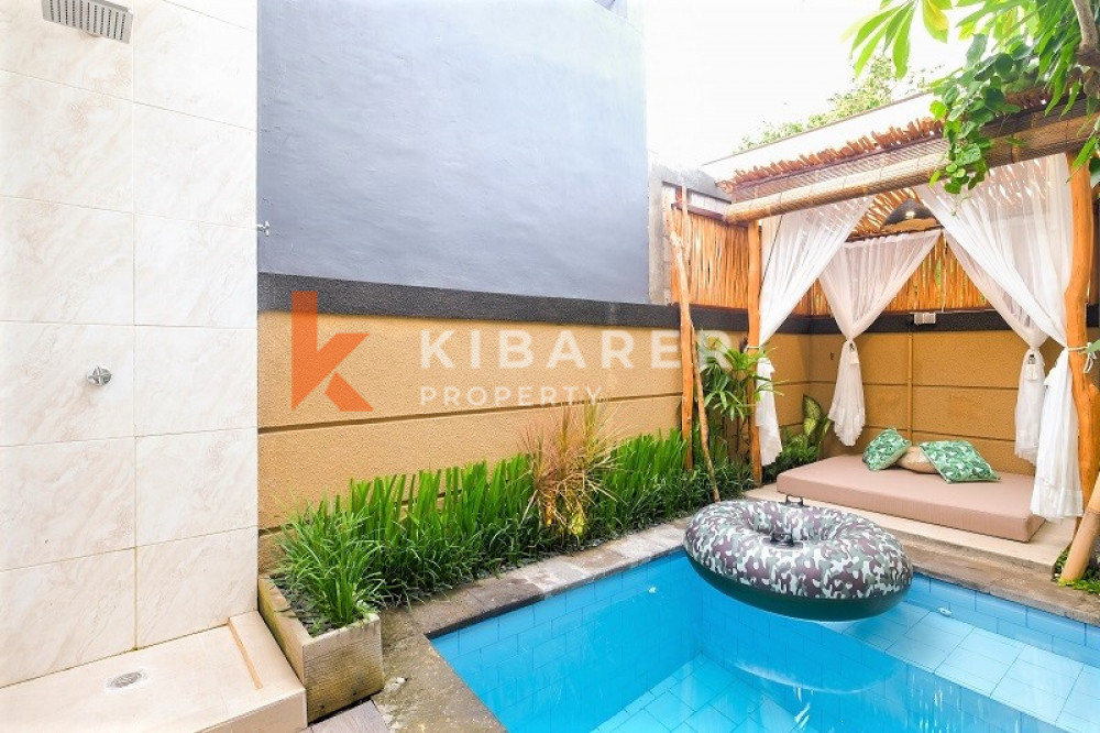 stunning one bedroom open living villa in pererenan — image 2