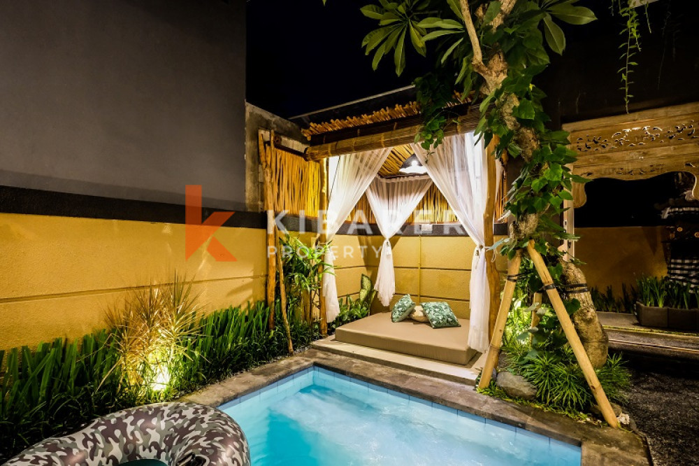 stunning one bedroom open living villa in pererenan — image 4