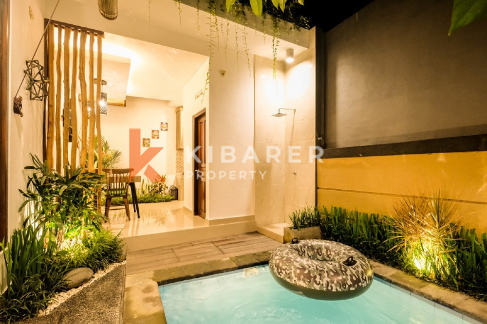stunning one bedroom open living villa in pererenan — image 3