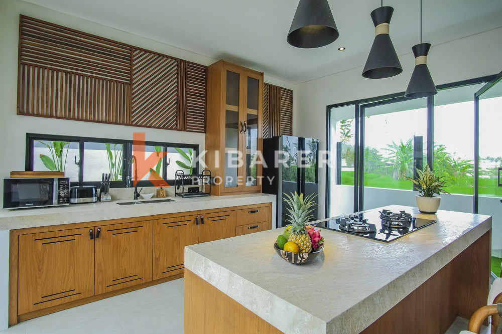 Stunning Three Bedrooms Enclosed Living Villa Walking Distance To Cemagi Beach — image 2