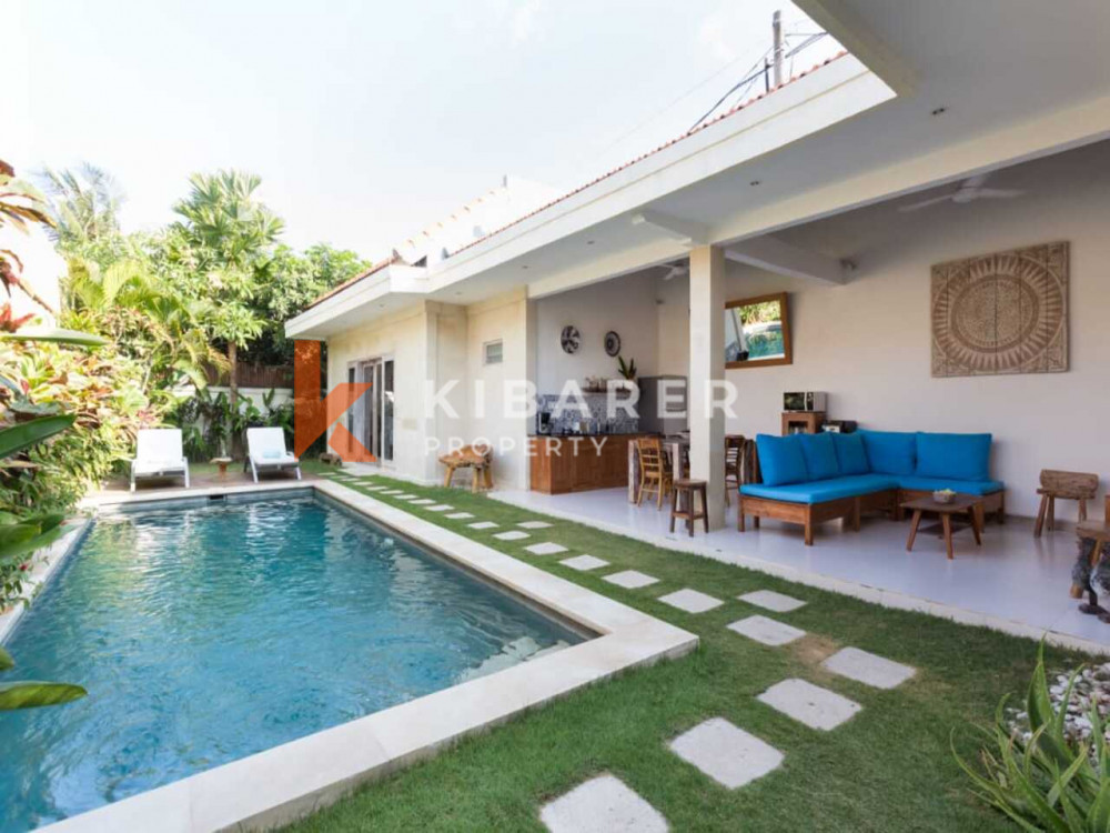 Incredible Two-Bedroom Villa with Open Living Room Located in Canggu