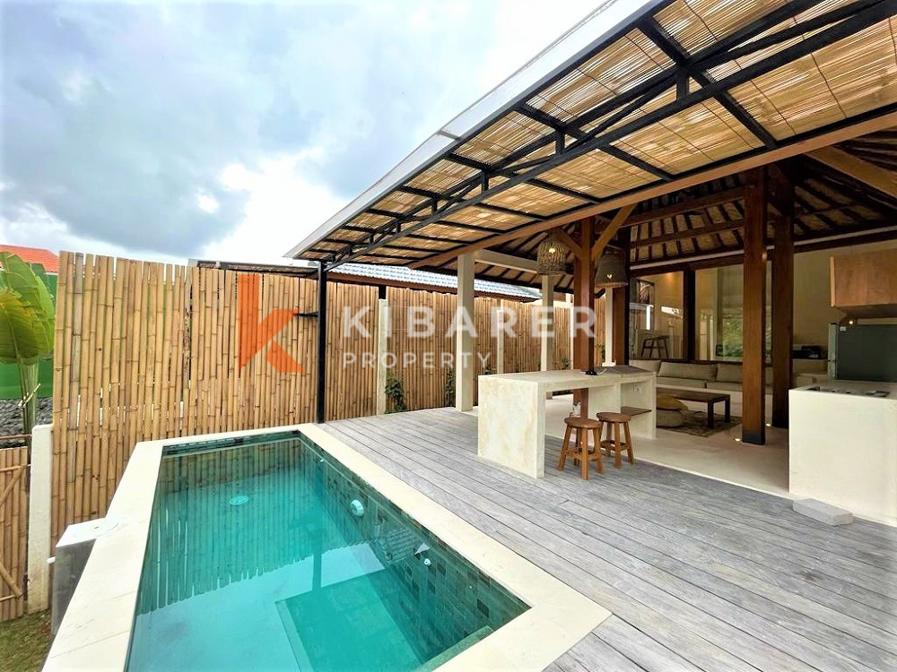 New Open-Plan Studio with One Bedroom in Pererenan