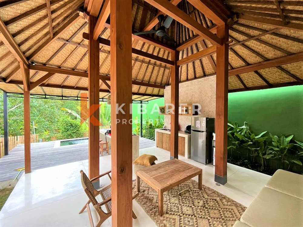 Brand New Tropical Open Living Studio with One Bedroom in Pererenan — image 9