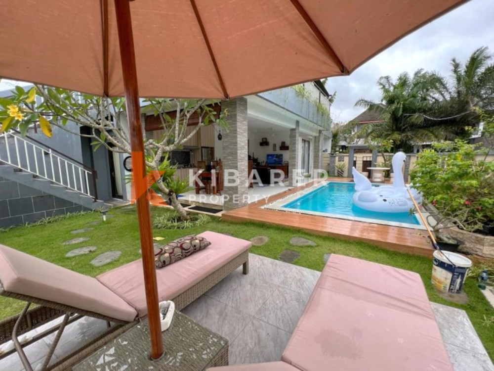 Lovely Open Three-Bedroom Villa with Ocean View in Ungasan — image 8