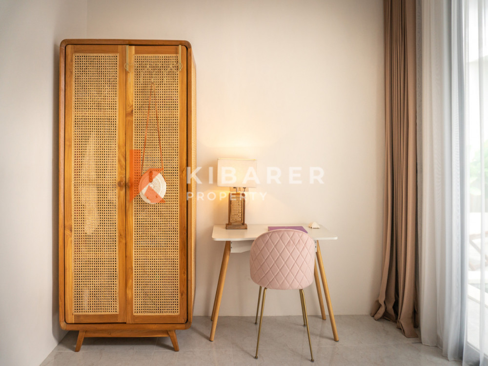 Two-Bedroom Bohemian Villa with Enclosed Living Room in Kerobokan — image 11