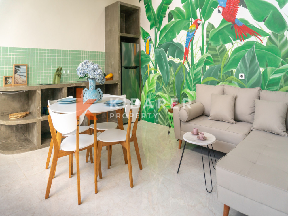 Bohemian Two Bedroom Enclosed Living Room Villa Situated in Kerobokan — image 7