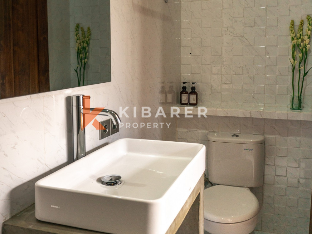 Bohemian Two Bedroom Enclosed Living Room Villa Situated in Kerobokan — image 10
