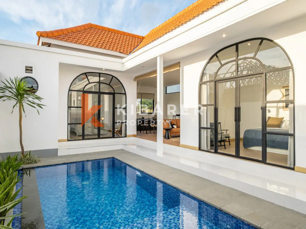 Elegant Two-Bedroom Mediterranean Villa with Closed Living Room Located in Canggu — image 1