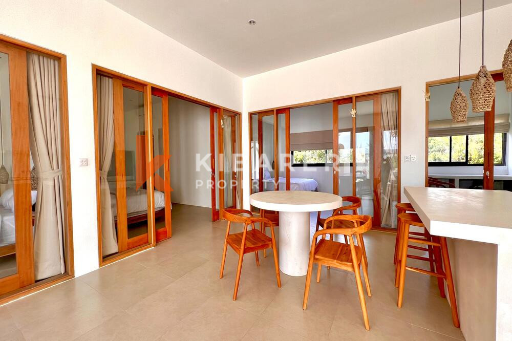 Brand New Mediterranean Three Bedroom Enclosed Livingroom Villa Set in Pererenan — image 3