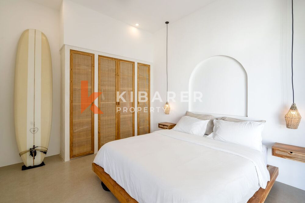 Gorgeous Three Bedroom Mediterranean Villa Overlooking Paddy in Pererenan — image 14