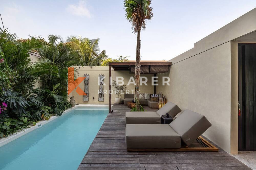 Modern Industrial Two-Bedroom Villa Located in Ungasan