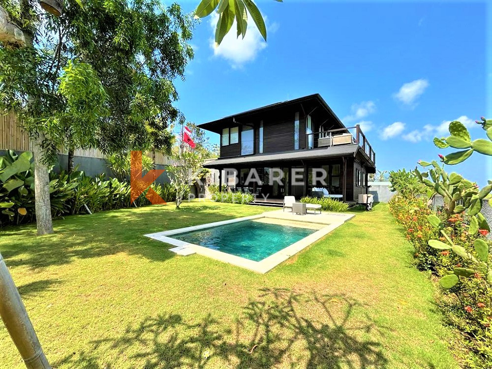 Uluwatu Oasis – Ocean View with Three Bedroom Closed Living and Big Garden Area