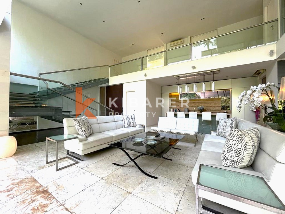 Jungle View Four Bedroom Enclosed Living Villa In Semer-Kerobokan — image 8