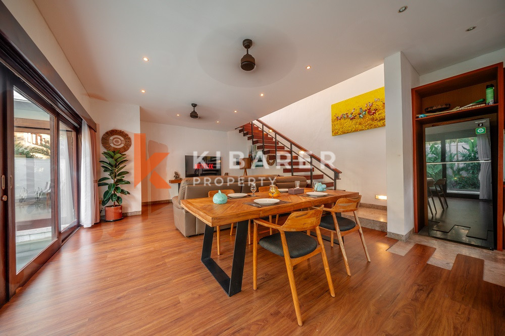 One Gate System Cozy Two Bedrooms Closed Living Villa Situated In Bumbak — image 4