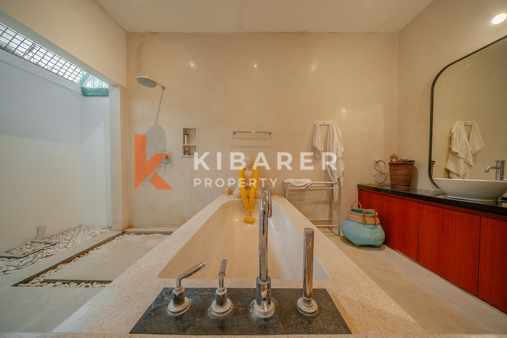 One Gate System Cozy Two Bedrooms Closed Living Villa Situated In Bumbak — image 11
