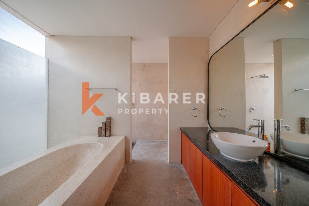 One Gate System Cozy Two Bedrooms Closed Living Villa Situated In Bumbak — image 14