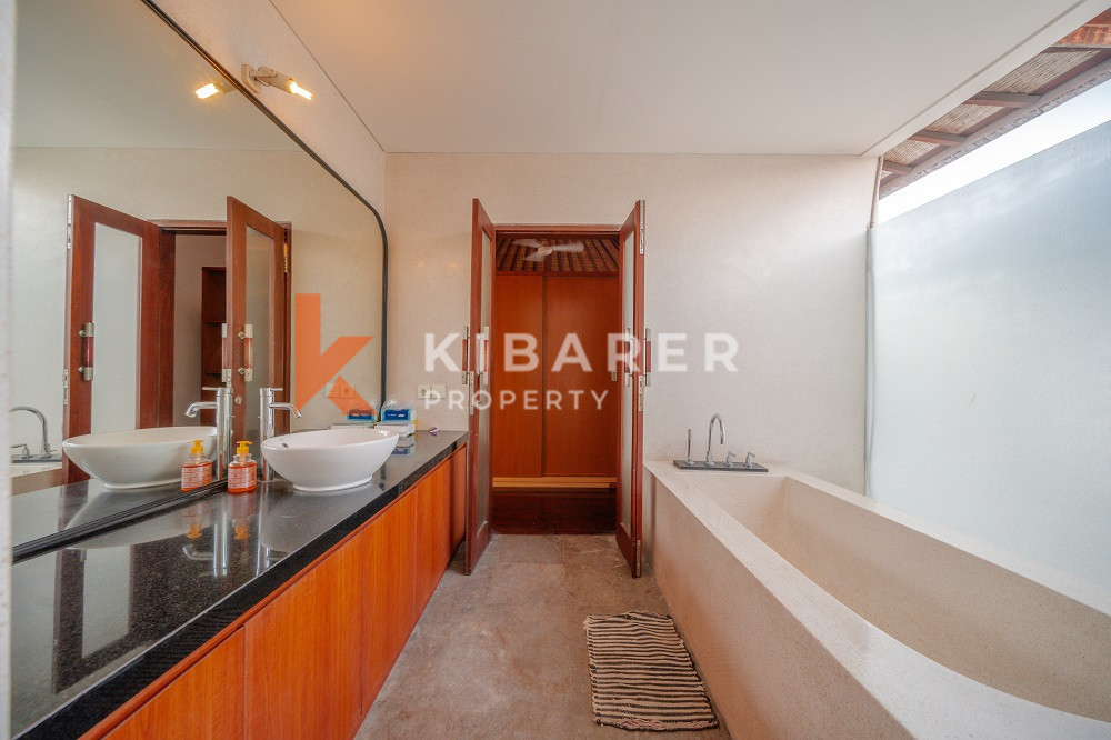 One Gate System Cozy Two Bedrooms Closed Living Villa Situated In Bumbak — image 16