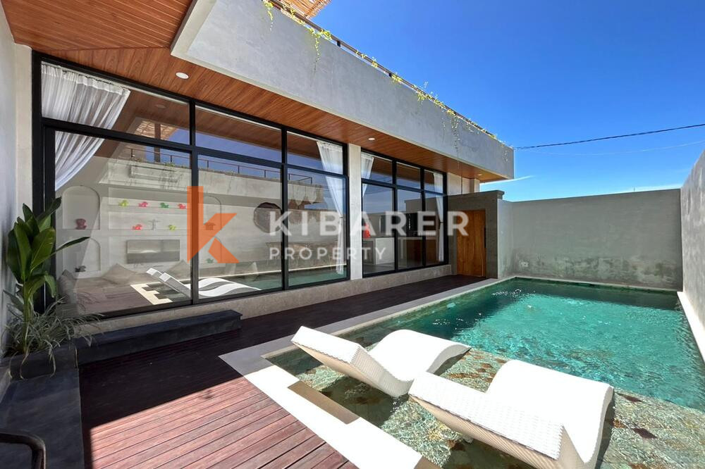 Modern Two Bedroom Two Bedroom Concrete Industrial Style Villa in Pererenan